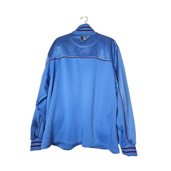 Cooperstown XL Majestic MLB Baseball Full Zip Jacket Philadelphia Phillies - Picture 4 of 6